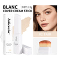 Color Changing Foundation Stick with Detachable Brush High Coverage Base Makeup