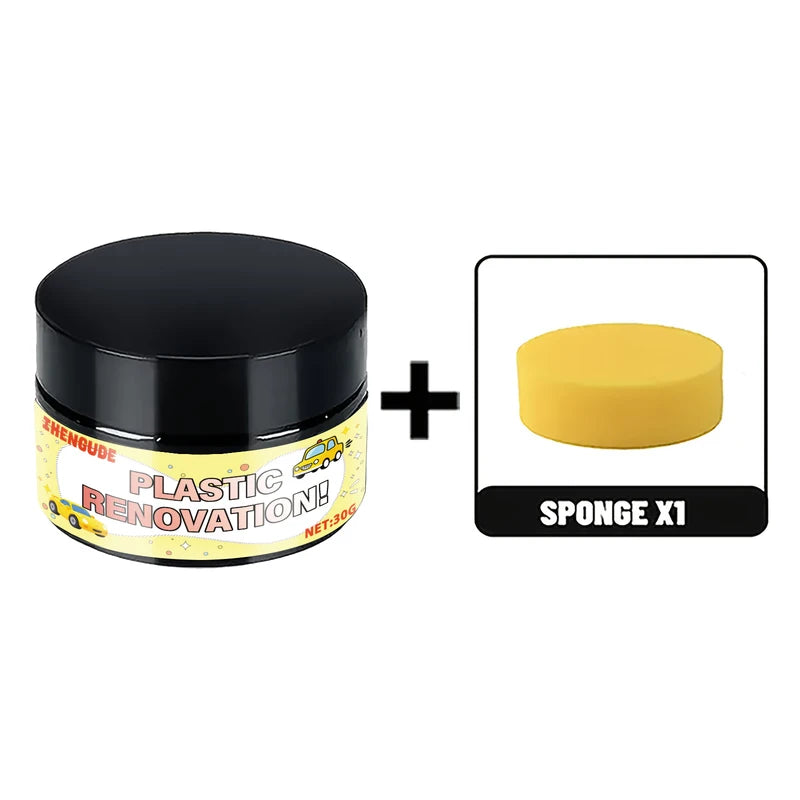 Interior Polishing Wax for ABS Resin, Rubber, Plastic & Tires - Renovation Care