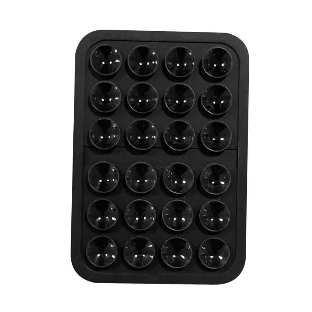 Mobile Phone Suction Cup Holder Silicone Adhesive Fixation Pad Space-Saving