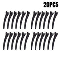 Plastic Hair Clips Set - Large Fish Beak & Duck Beak Style Hairpins, Durable & Elastic, 8cm