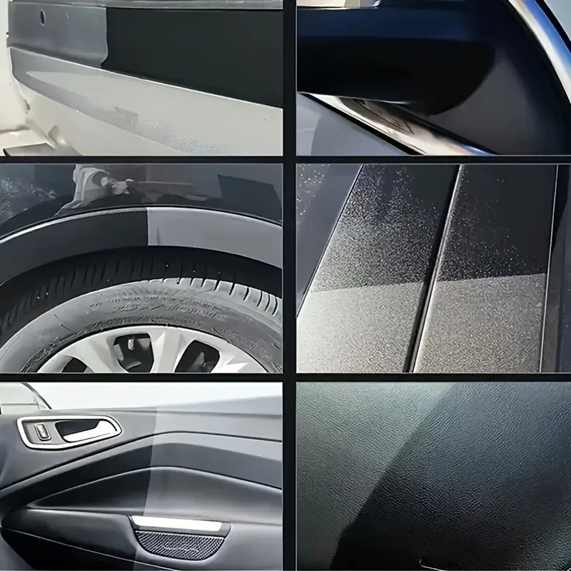 Heavy-Duty Car Plastic Renovator Wax - Scratch Repair & Protection for Bumpers & Interiors