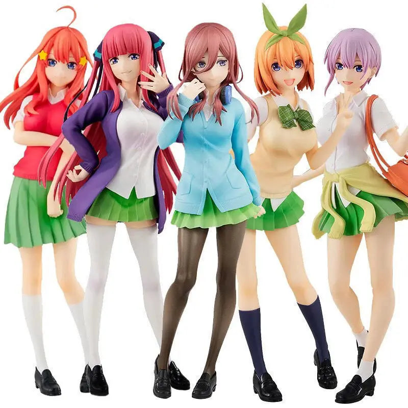 Anime Action Figure Collectible Model - Quintessential Quintuplets Characters, PVC, 18cm