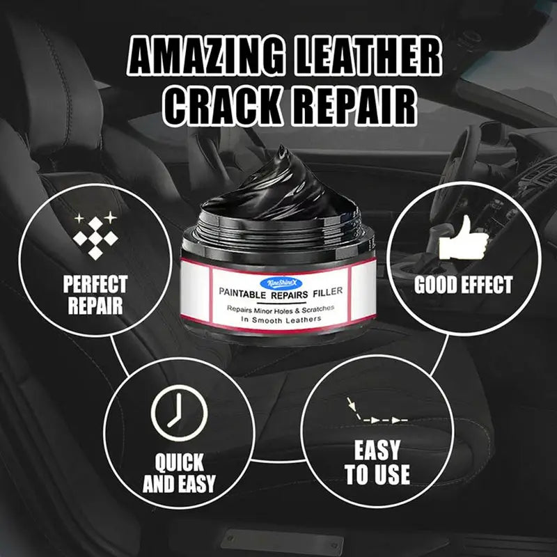 Car Interior Scratch Repair Cream for Plastic Dashboard & Surface Restoration
