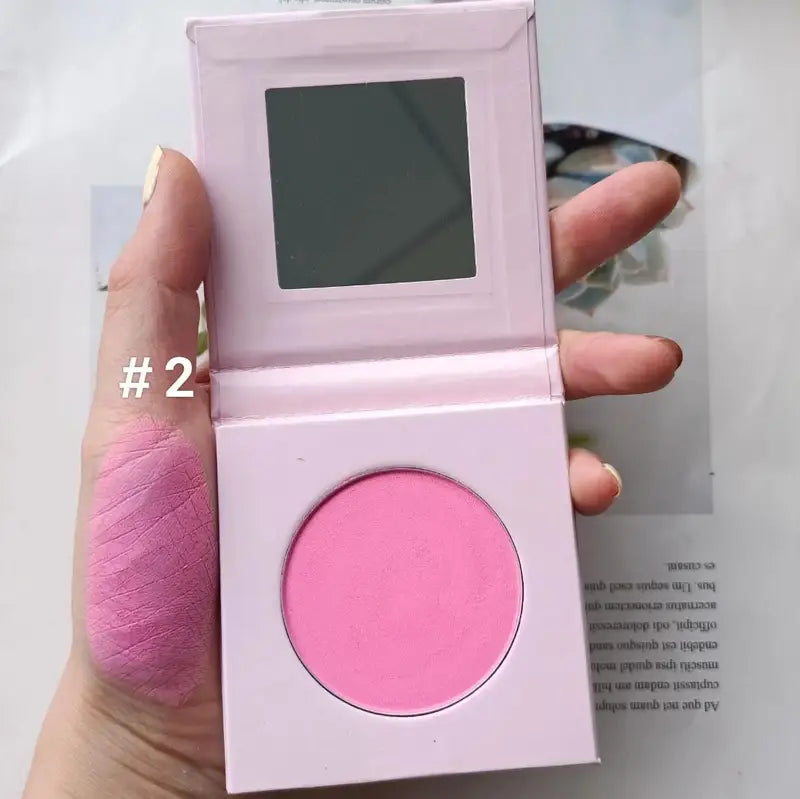 Natural Matte Blush Palette with Custom Logo - Face Contour & Cheek Makeup
