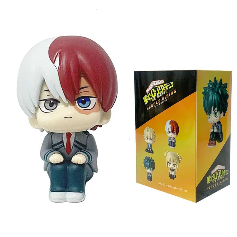 Anime Action Figures Q-Style Collection - Bakugou, Midoriya, Todoroki Models