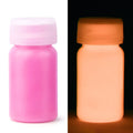 Fluorescent Pigment Glow in Dark Acrylic Paints for DIY Resin & Party Crafts - 15g Bottles