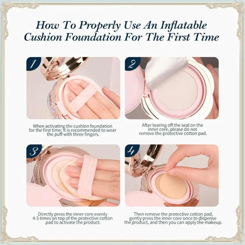 Hydrating Flower Knows Bunny Garden Cushion Foundation - Flawless, Long-Lasting Natural Makeup Base