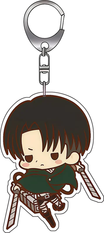 6Cm Acrylic Keychain for Attack on Titan Anime Backpack Decoration Fan Gift