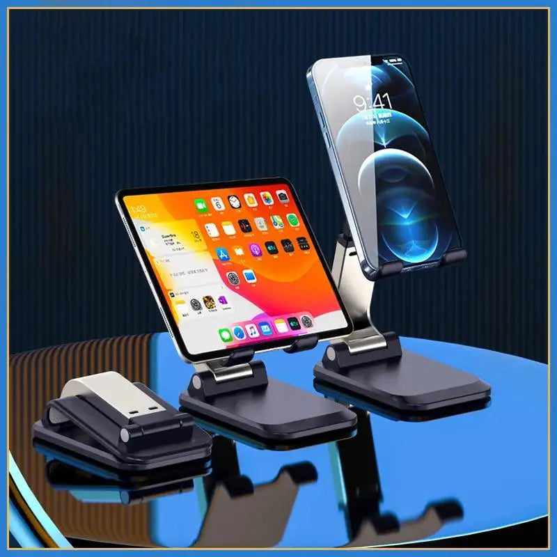 Foldable Desktop Mobile Phone & Tablet Stand Support Holder Bracket