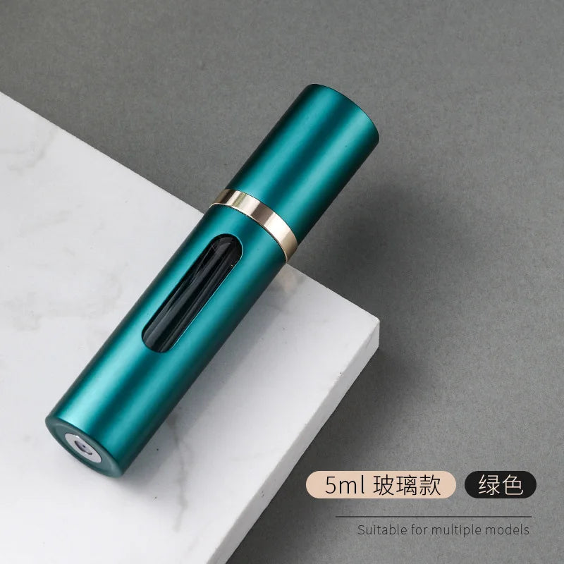 5ml Refillable Travel Perfume Bottle with Spray Pump - Portable Mini Atomizer