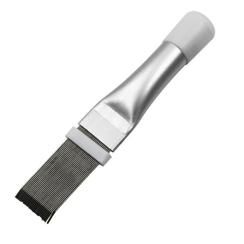 Universal Radiator Fin Repair Comb and AC Cleaning Brush Set for Car Cooling Systems