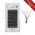 False Eyelash Extensions 3D 4D 5D W Shape Volume Fans Natural Lashes