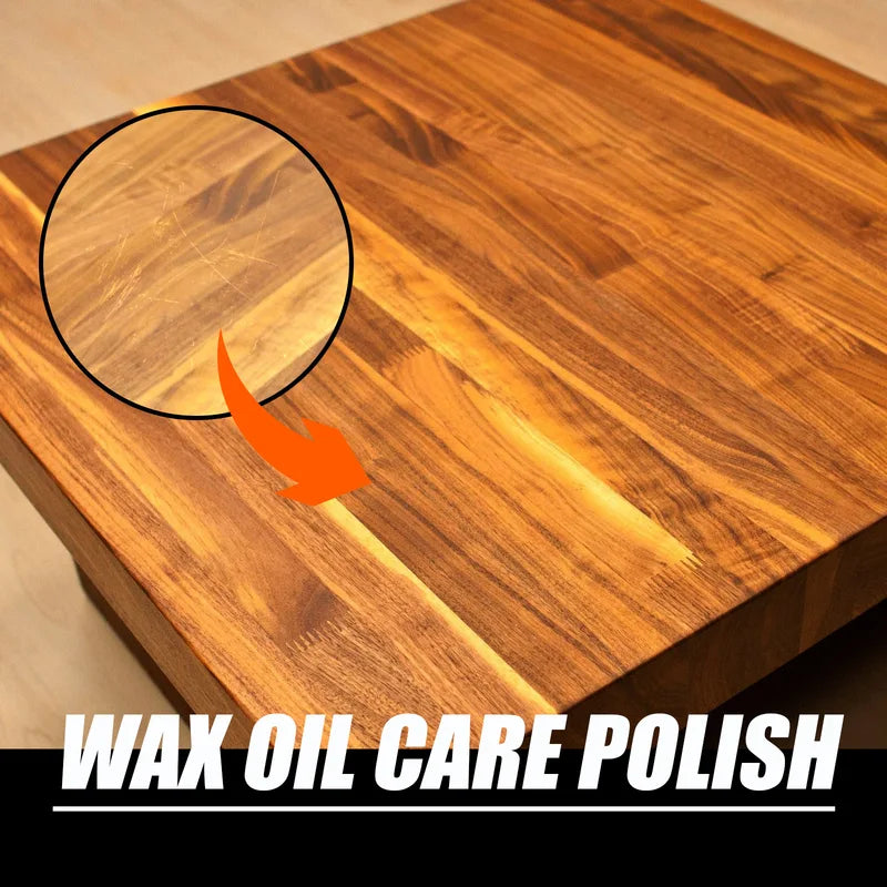 Natural Beeswax Furniture Polish for Wood Floors & Furniture - Waterproof & Anti-Mold