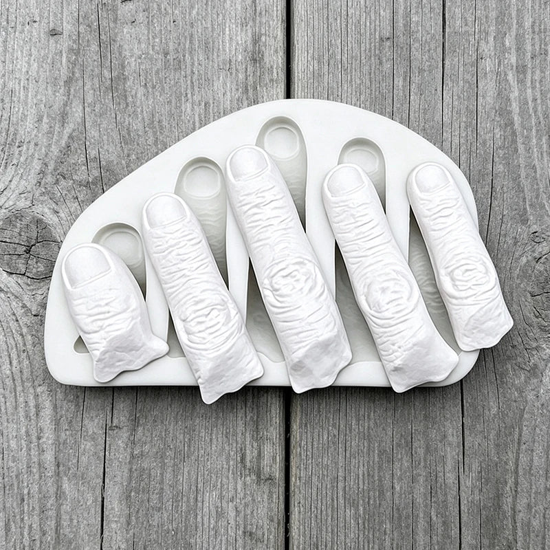 Halloween Silicone Finger Mold for Cake Decorating and Sugarcraft