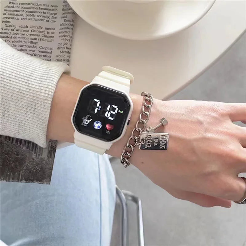 Digital LED Watch for Kids Teens and Adults - Comfortable, Lightweight, Multi-Color Options