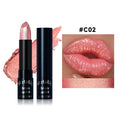Metallic Lipstick Set - 15 High-Shine Glitter Lip Colors for Party & Costume Makeup