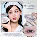 6-Color Makeup Palette with Shell's Jewel Collection - Flower Knows