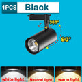 LED Track Light Ceiling Spotlight 12W-50W COB Rail Lamp for Living Room Shop