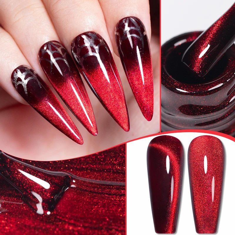 Magnetic Gel Nail Polish 7.5ML Semi-Permanent UV Soak Off Nail Art Varnish