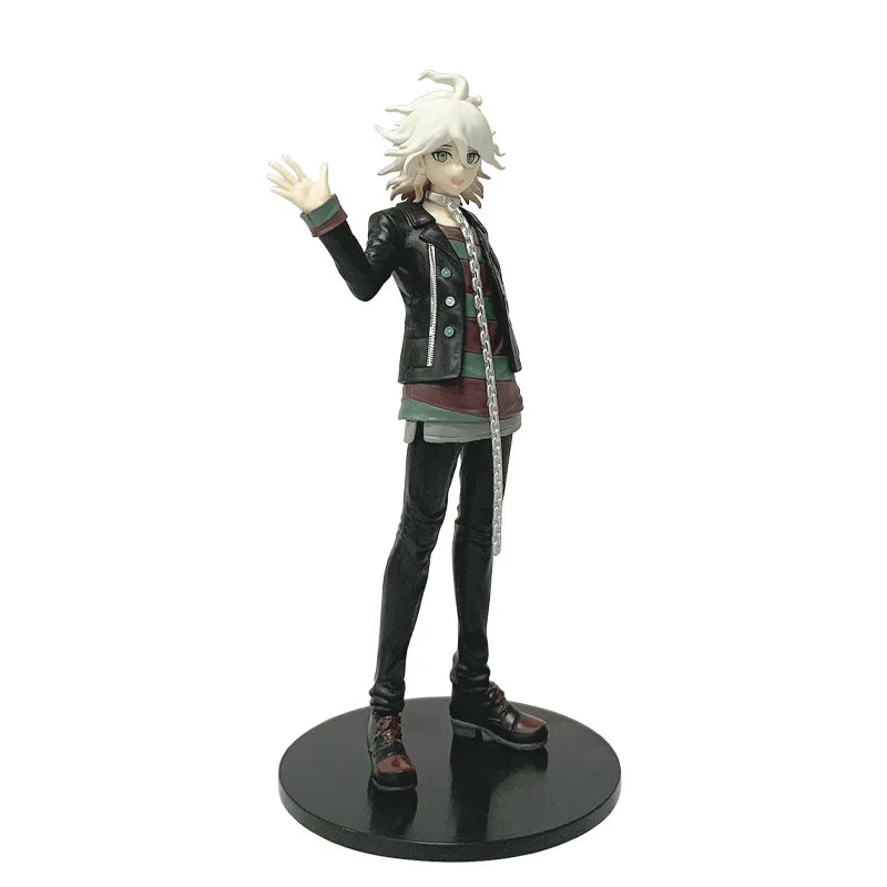 20CM Anime Danganronpa Nagito Komaeda Action Figure PVC Collectible Toy - White & Black Variants