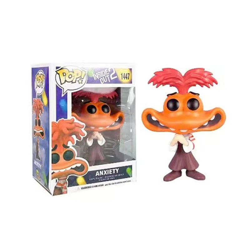 Anime Inside Out Action Figure Toy Set - 10cm PVC Collectible Figurines