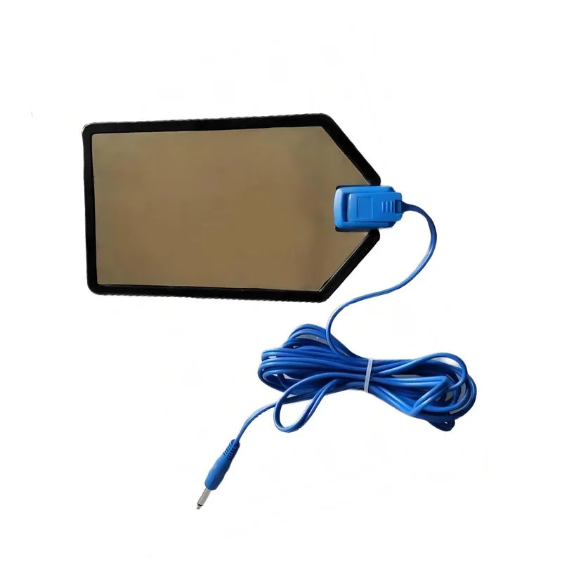 Reusable Patient Plate for Diathermy Electrocautery Unit with Cotton Cover