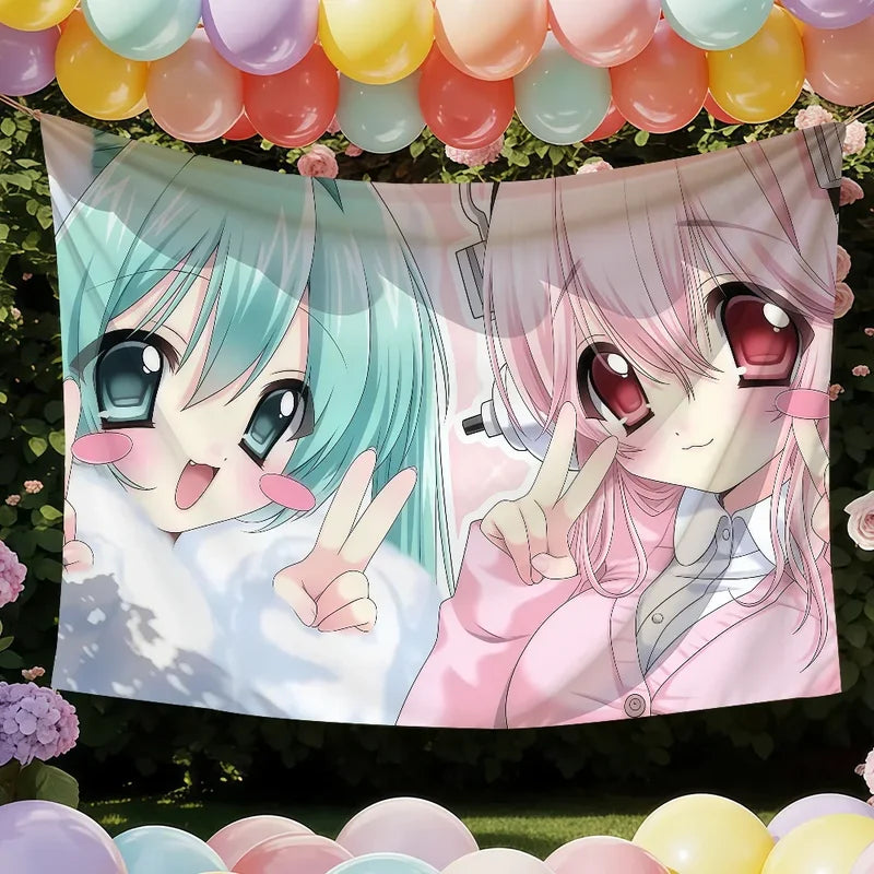 Decorative Flag Banner for Outdoor Camping Garden Parties and Wall Decor