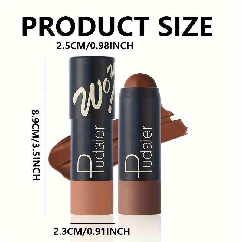 Waterproof Long Lasting Makeup Stick Concealer - Natural Finish, Multiple Colors