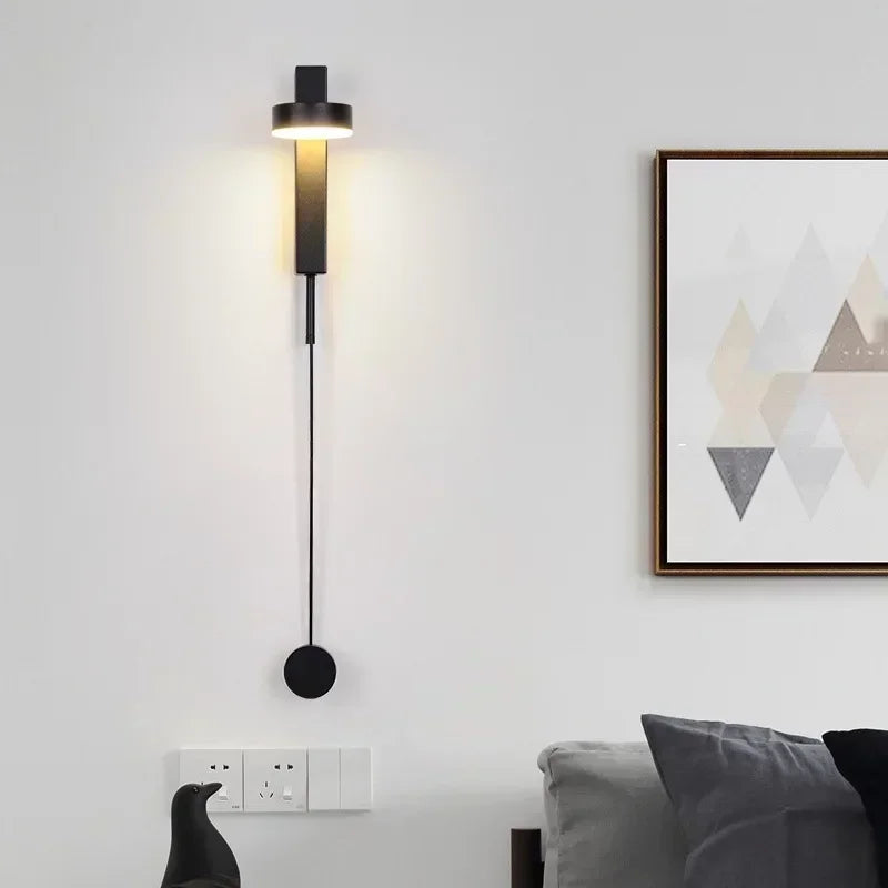 Rotatable LED Wall Lamp for Bedroom Living Room Indoor Lighting Fixture