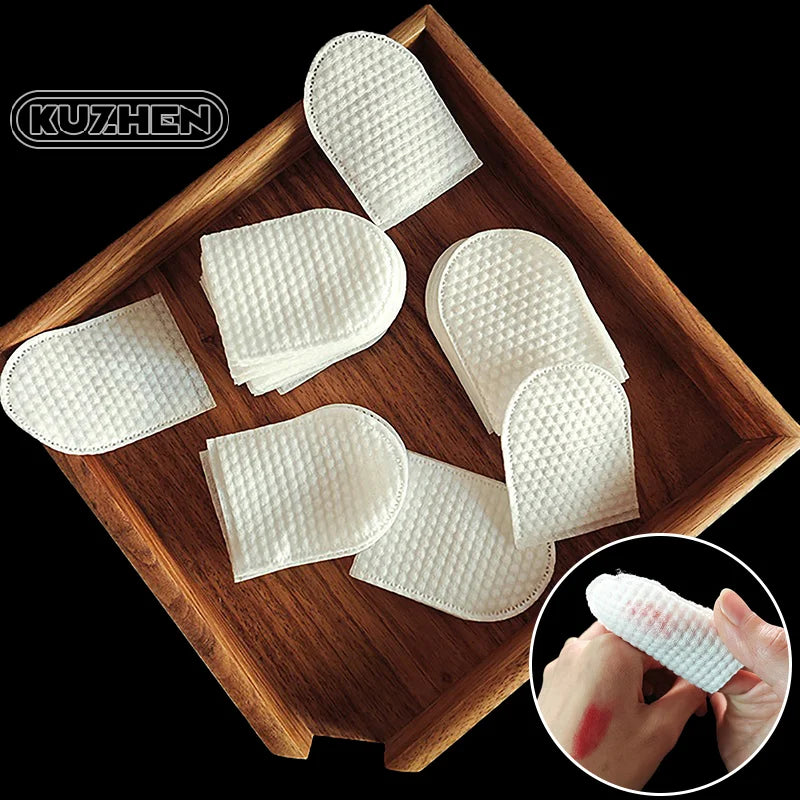 120 Pcs U-Shaped Cotton Pads for Face Makeup Removal & Skin Care