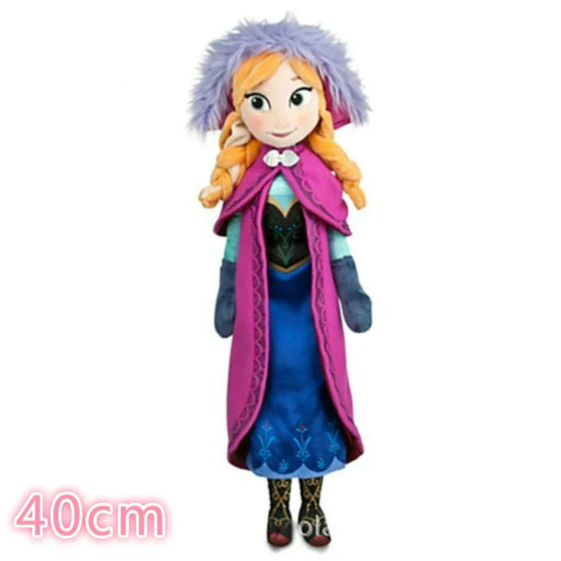 Frozen Elsa & Princess Anna Plush Doll Set - Kids Toys & Gift