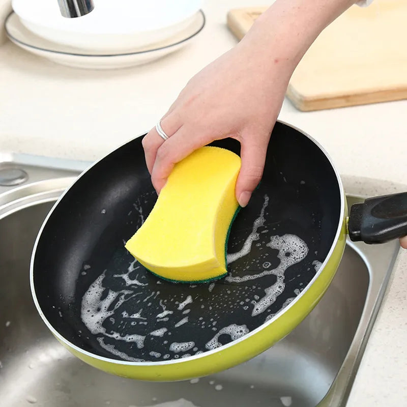 20/30pcs Kitchen Dishwashing Sponges Set Nano Emery Magic Clean Rub for Pots & Stains