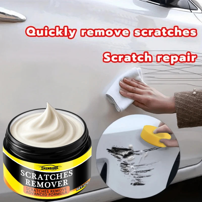 Car Scratch Repair Wax 32g - Instant Long-Lasting Paint Protection & Minor Scratch Removal