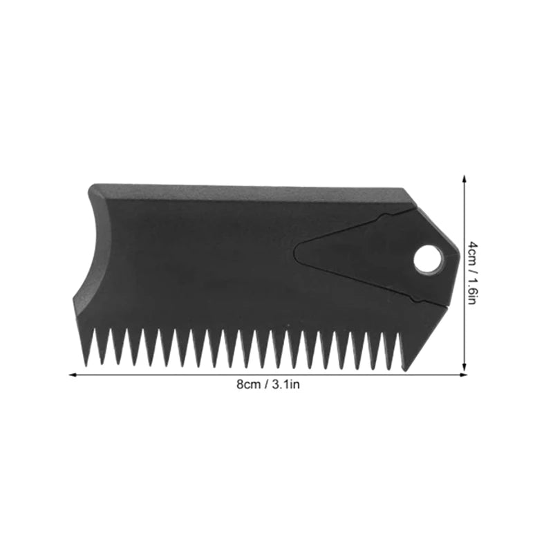 Surfboard Wax Comb with Fin Key - Water Sports Cleaning Tool