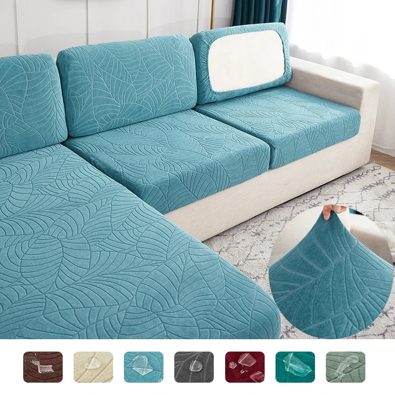Waterproof Soft Seat Cushion Cover for Sofas and Chairs - Leakproof Furniture Protector