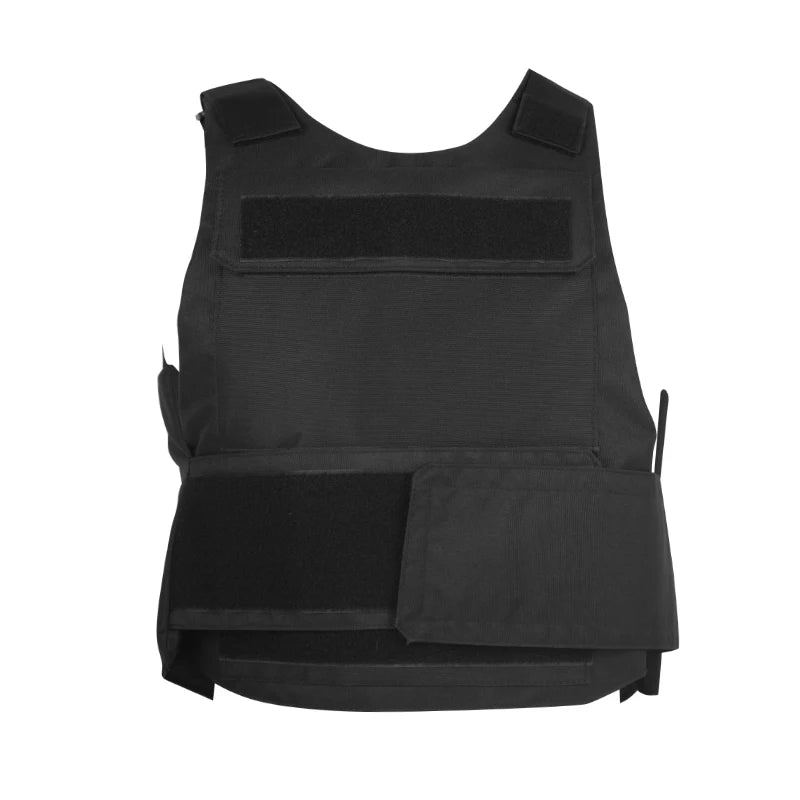 Tactical Army Vest Plate Carrier with Adjustable Straps - Black Combat Gear