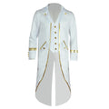 Men's Vintage Tuxedo Costume for Stage Performance - Medieval Punk Style