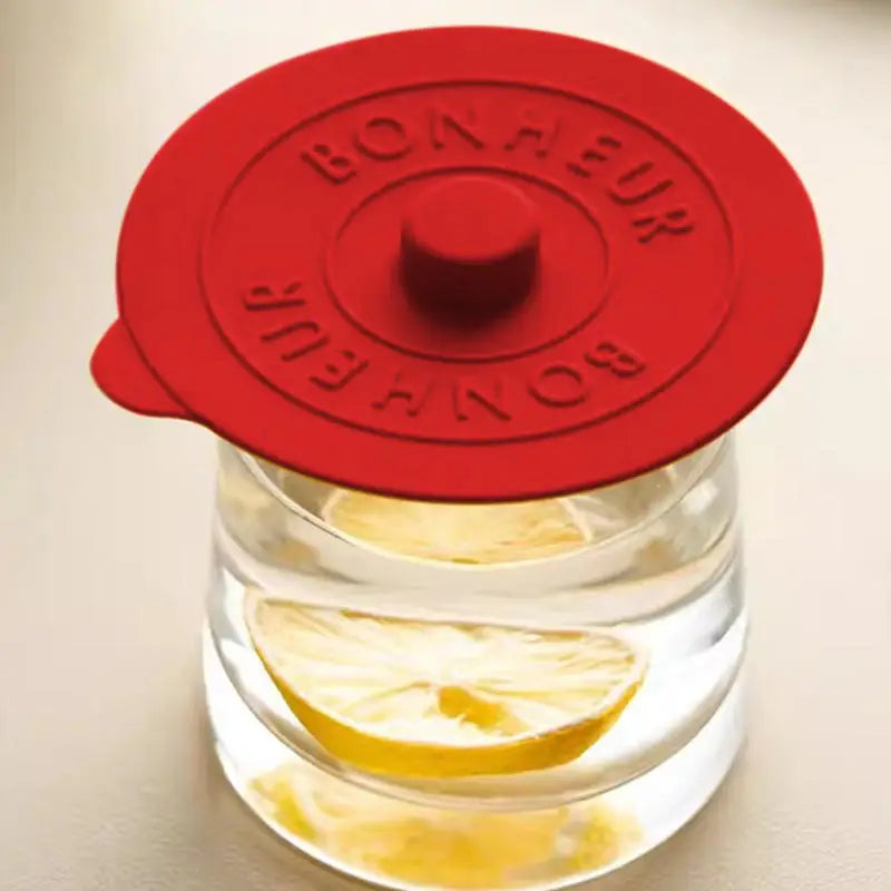 Silicone Mug Cup Lid Cover Sealing Protect Heat Retainer for Tea Coffee Milk