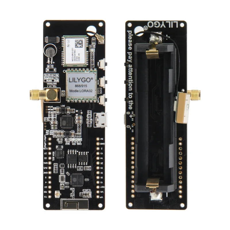 Wireless Development Board with LoRa, WiFi, Bluetooth, GPS & OLED Display