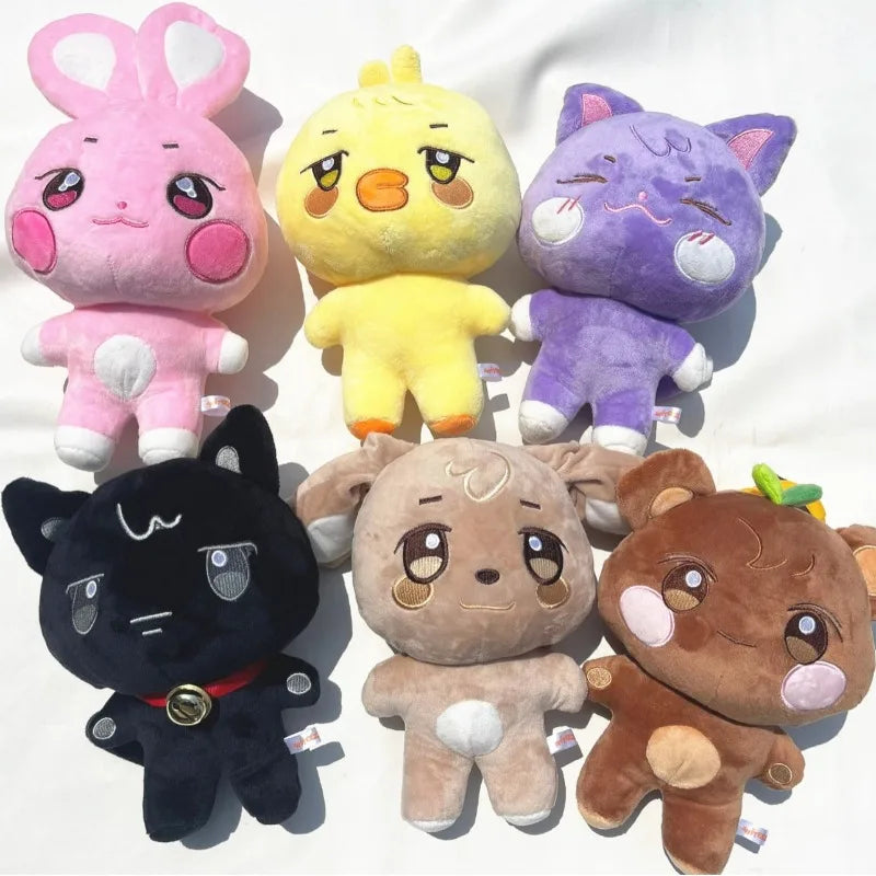 Kpop ATEEZ Anime Cartoon Doll Fan Collectible Car & Home Decor