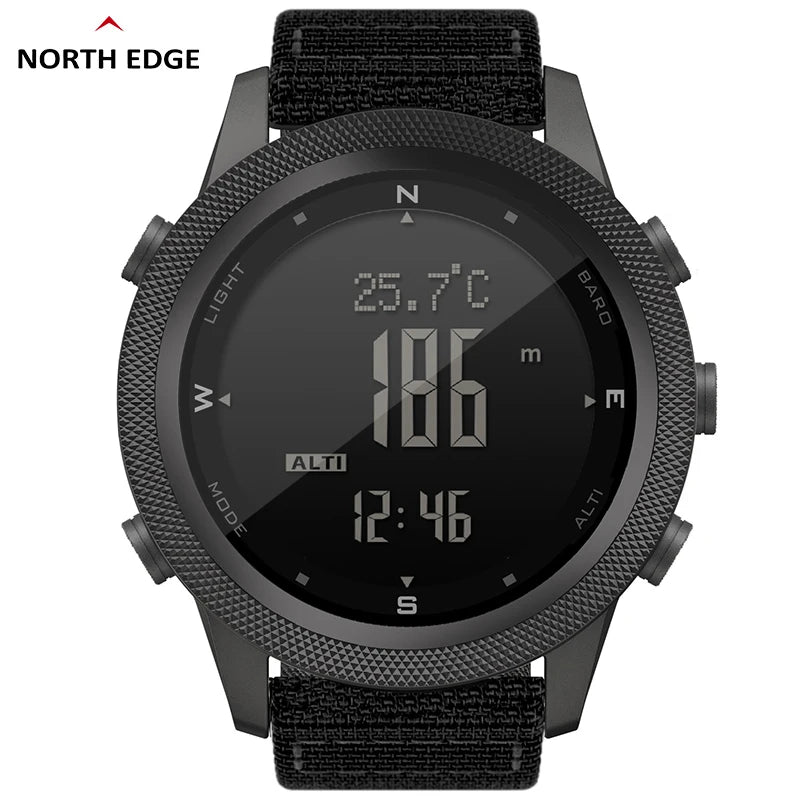 Men's Digital Watch with Altimeter Barometer Compass Waterproof 50M Sport Watch