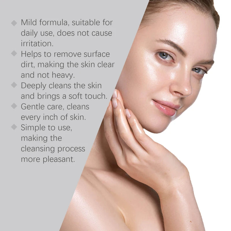 Gentle Enzyme Face Powder Wash for Oil Control & Brightening - Deep Cleansing, Blackhead Removal