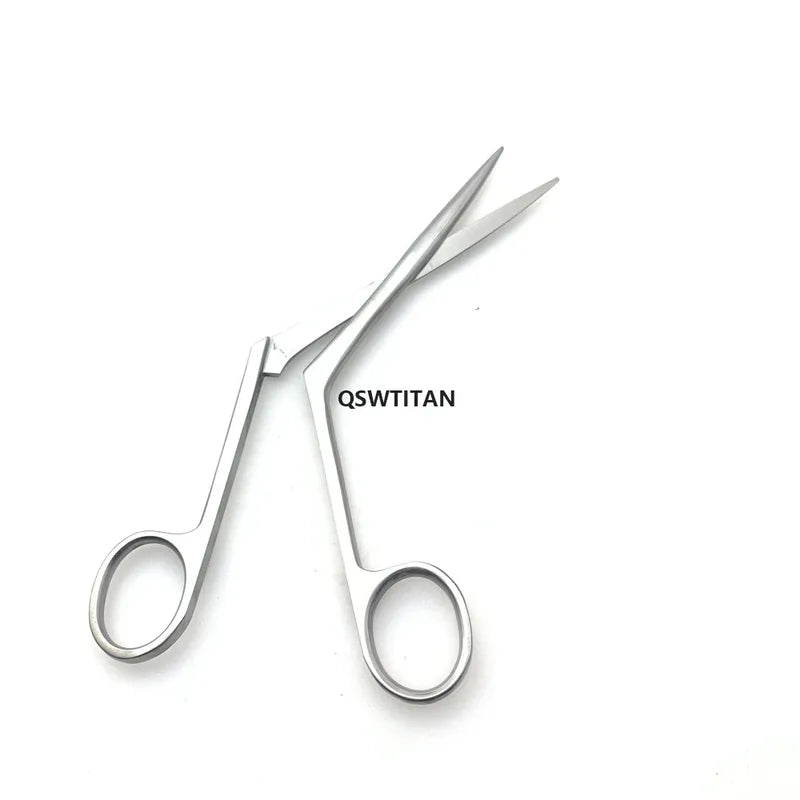 Stainless Steel Nasal Surgical Scissors Rhinoplasty Operating Instrument - Sharp Edge, 1pcs