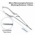 Micro Neurosurgery Scissors Stainless Steel Microsurgical Instruments - 180-230mm