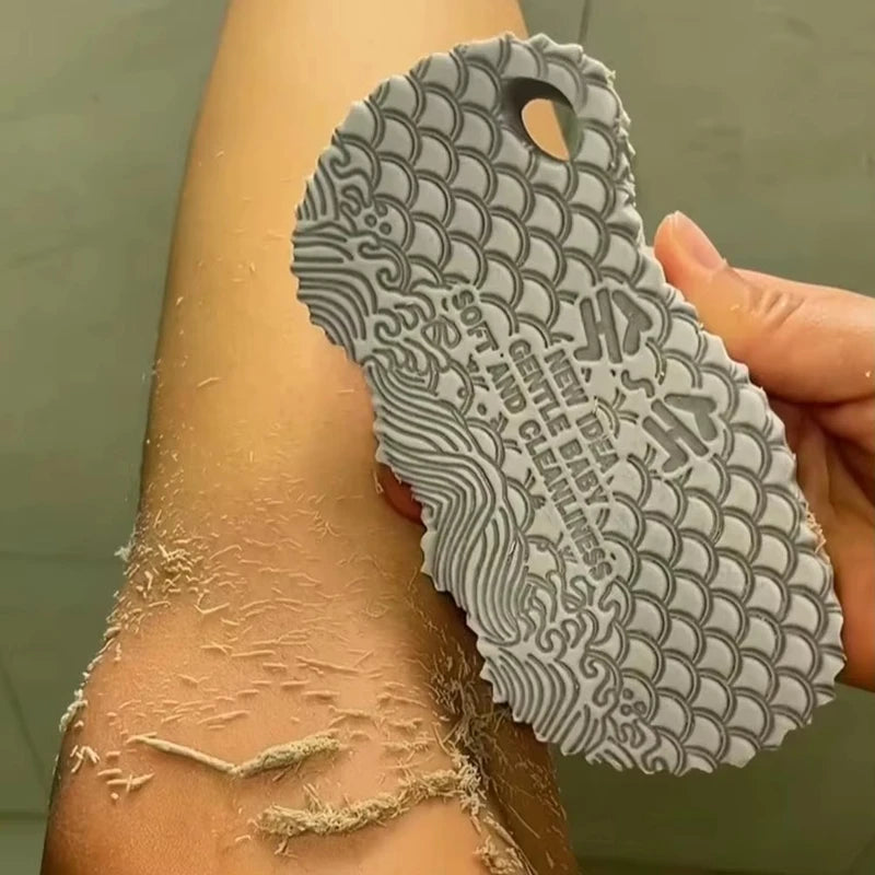 3D Magic Exfoliating Bath Sponge for Gentle Body Cleansing & Peeling