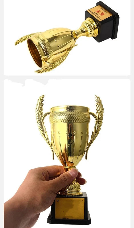 Children's Custom Trophy Award Cup for Soccer Competition - Plastic Model Prize