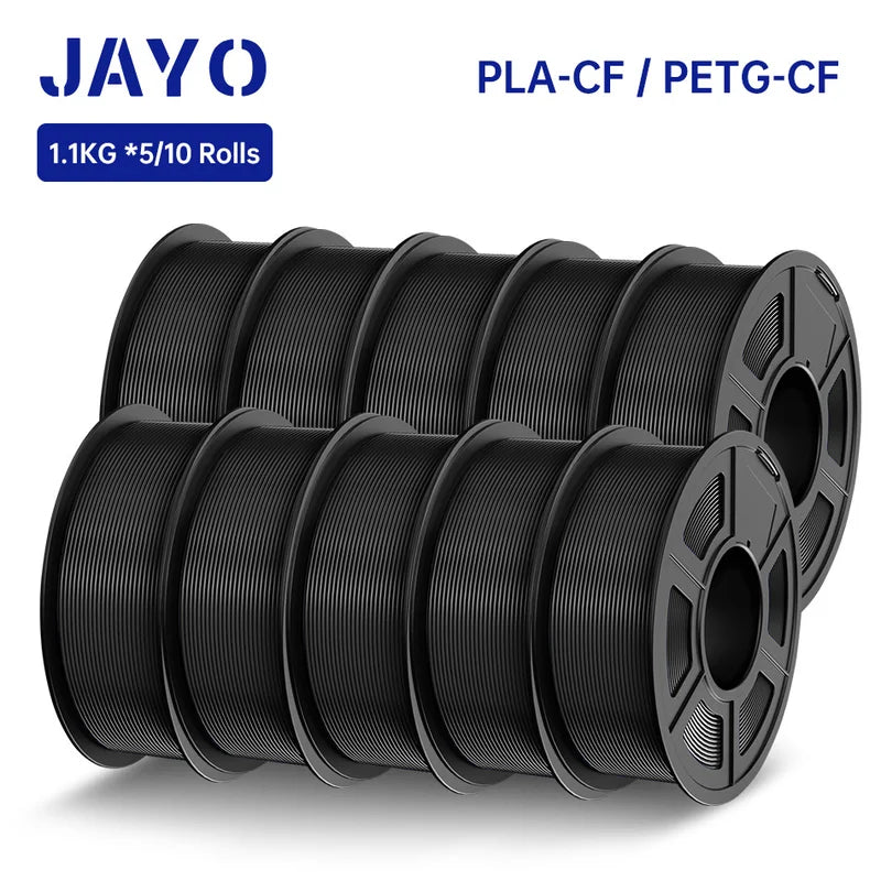 High-Strength PETG Carbon Fiber 3D Printer Filament 1.75mm for Impact-Resistant Prints