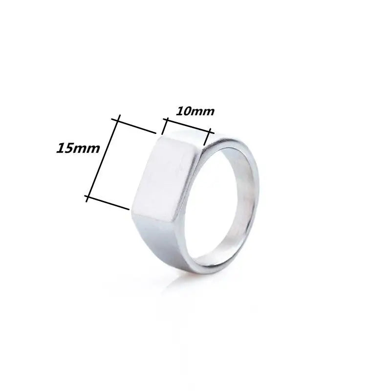 Men's & Women's Rock Punk Signet Rings - Fashion Party Jewelry