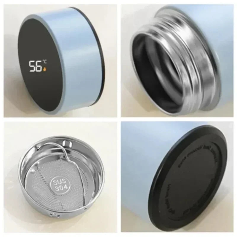 Stainless Steel Vacuum Insulated Water Bottle with Leak-Proof Cap - 200ML Thermos Flask, Keeps Hot & Cold - Multiple Colors