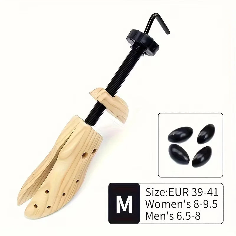 Wooden Shoe Stretcher for Men and Women Wide Feet Bunions Calluses Adjustable